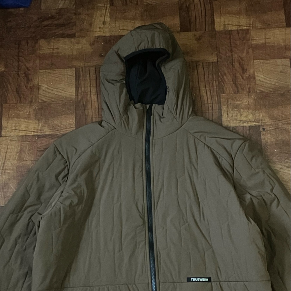 Truewerk Men’s Brown M3 Woobie Hoodie XXL - Picture 13 of 16